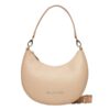 VALENTINO Beżowa torebka księżyc Alexia Hobo Bag