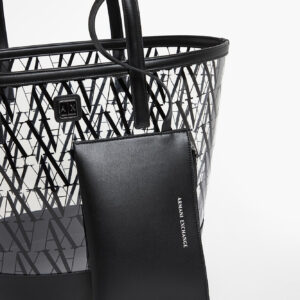 729757d41e43b63897c4fe18babe23692859d7de Torebka damska transparentny shopper ARMANI EXCHANGE