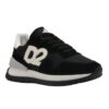 DSQUARED2 Czarne sneakersy Running Low Top