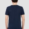 LA MARTINA Granatowy męski t-shirt Jersey