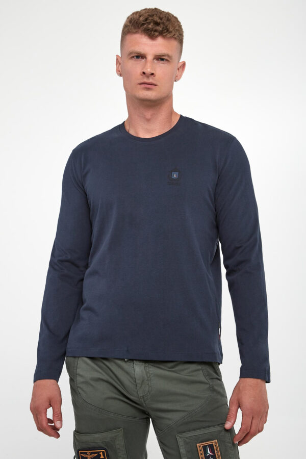 73485829b89566fb4ef7857e058d79f2b08e200b Longsleeve męski z logo AERONAUTICA MILITARE