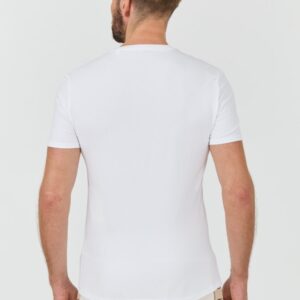 GUESS Biały męski t-shirt Core Tee Str