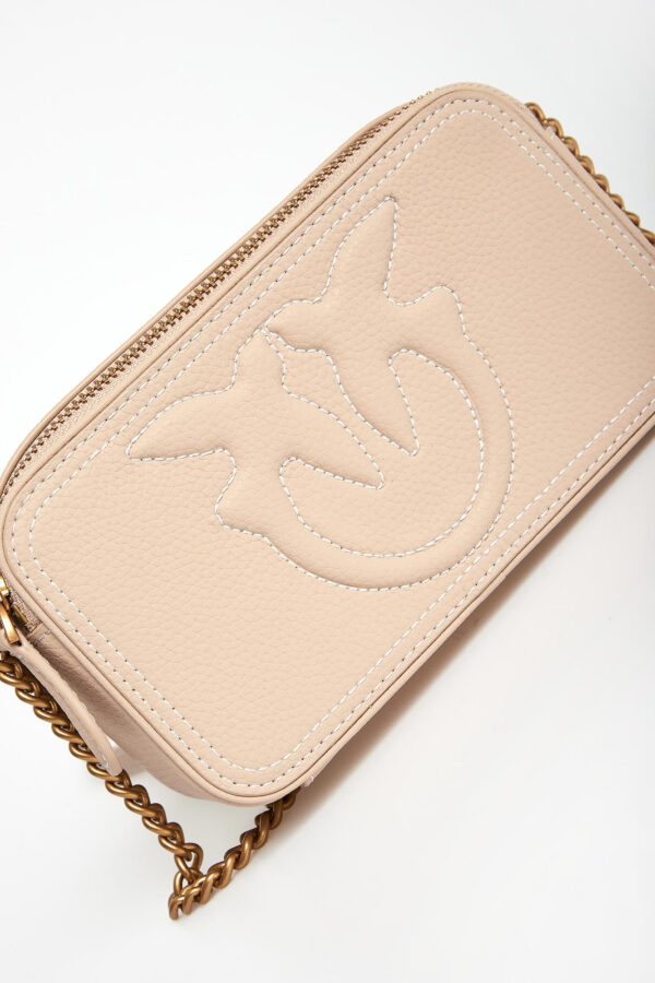 Torebka damska skórzana Carrie Camera Case Mini PINKO