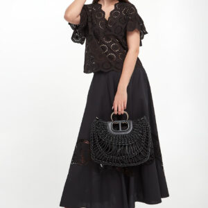 73b1f1a7031b40f604c482179dfb9657a2654b4d Bluzka damska w haft angielski TWINSET