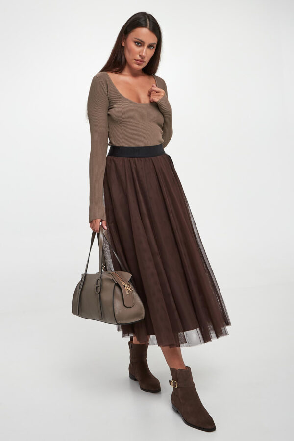 73dd5878a561b2ad7a96d6834042b529eb5f2173 Bluzka damska w prażki ARMANI EXCHANGE