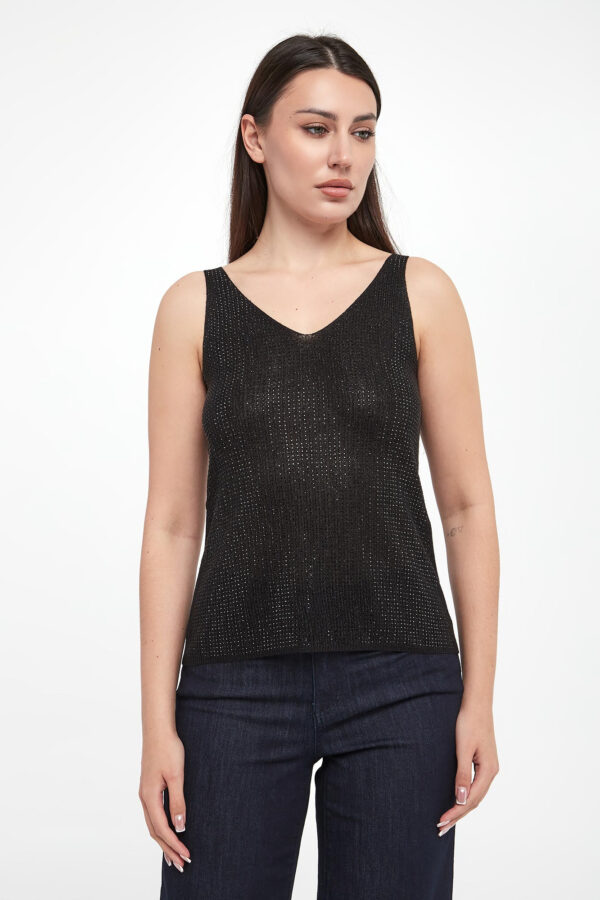 73fd99f6bf05c76526f8feb0deddef322f105acf Top damski z cyrkoniami JOSEPH RIBKOFF