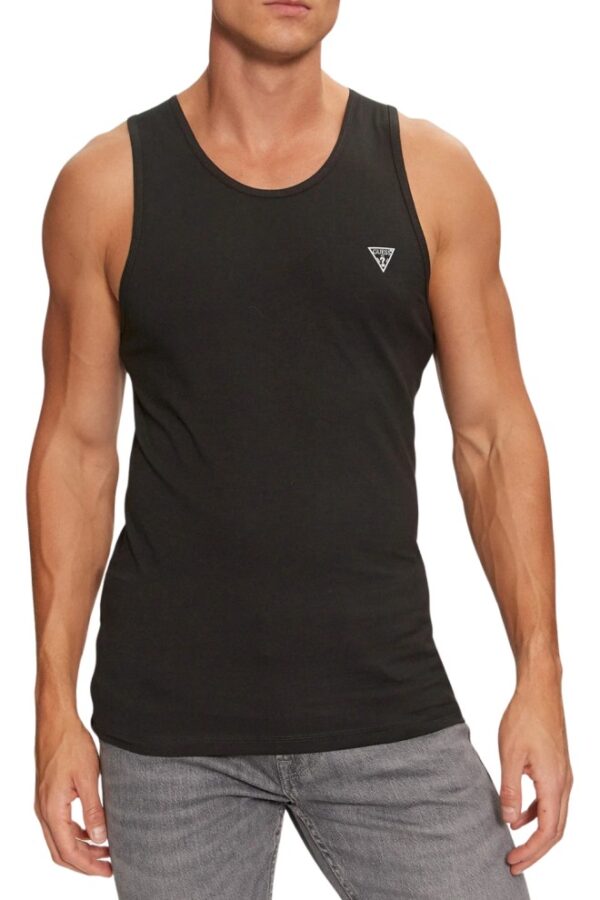 GUESS Czarna męska podkoszulka 2 Pack