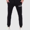 PHILIPP PLEIN Czarny dres męski z gotyckim logo