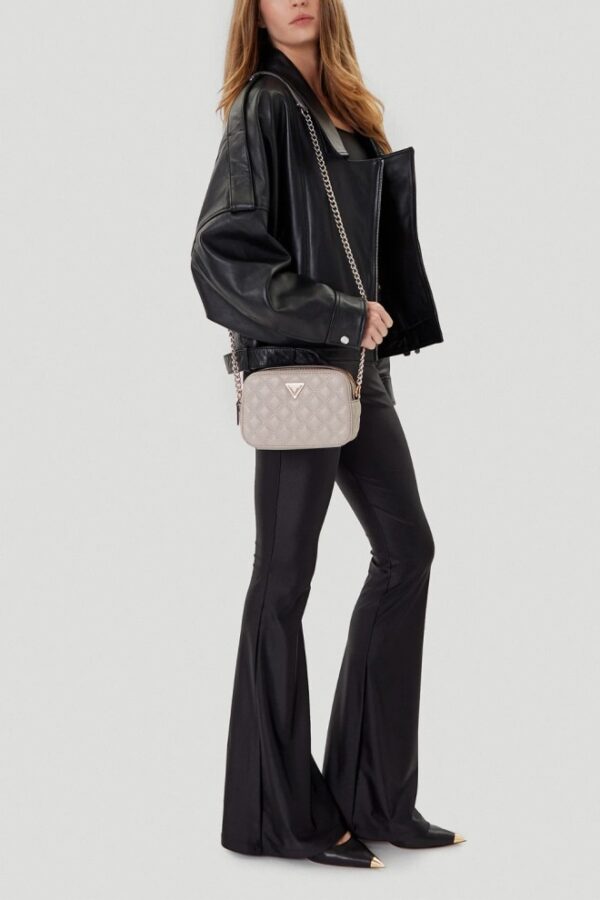 GUESS Kopertówka damska w kolorze taupe Giully