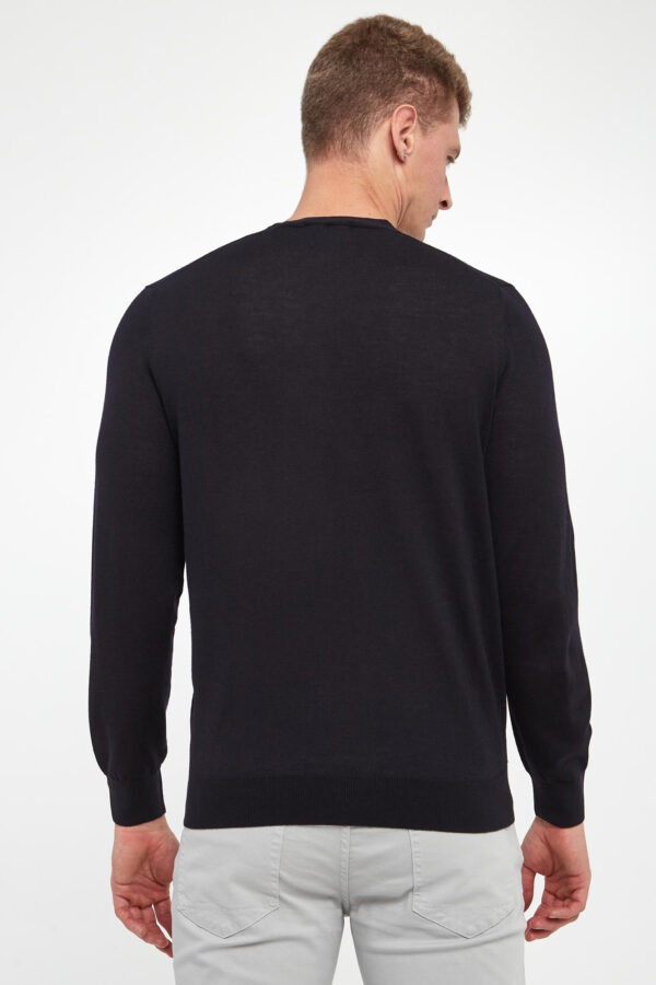 75191c53efdc70ce5e5e5e396093f8b6c67f99eb Sweter męski z wełny merino LIU JO