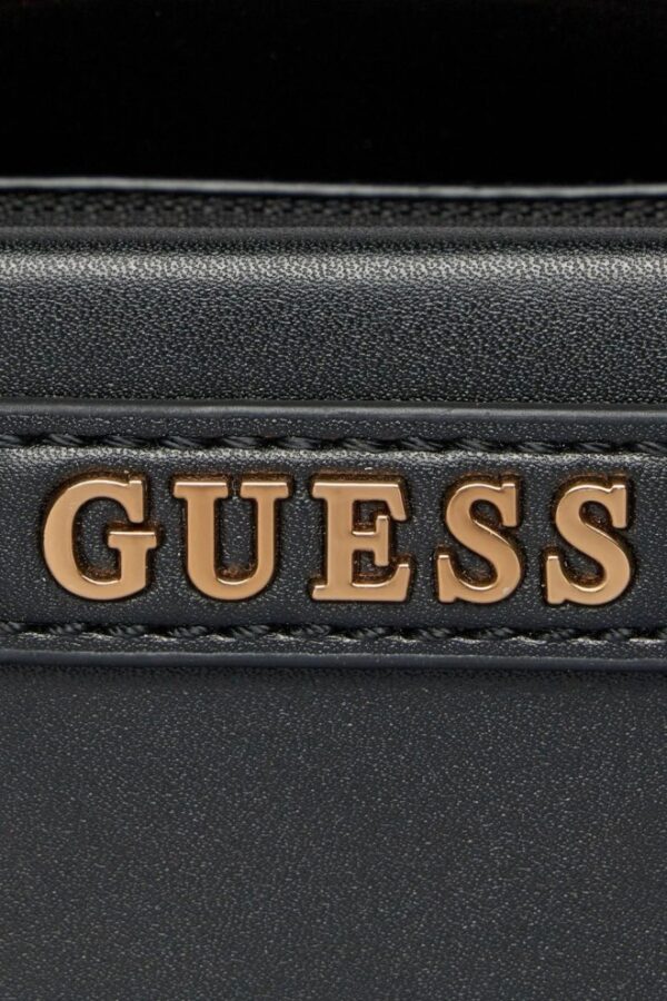 GUESS Czarna torebka Sestri Logo Luxury