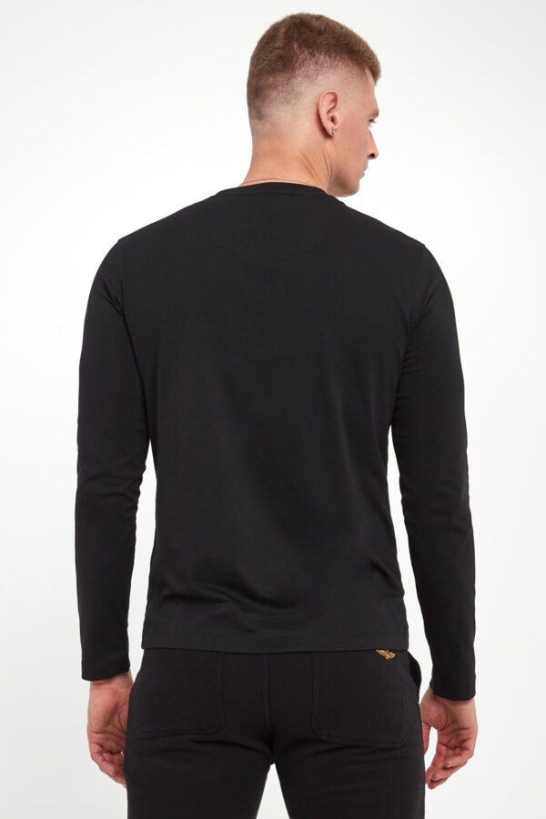 75ab9f410b32b501f4428555ce1f7104f21f27b8 Longsleeve męski z logo AERONAUTICA MILITARE