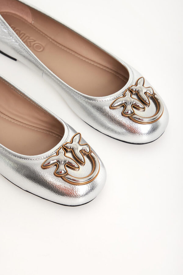 Baleriny skórzane PINKO