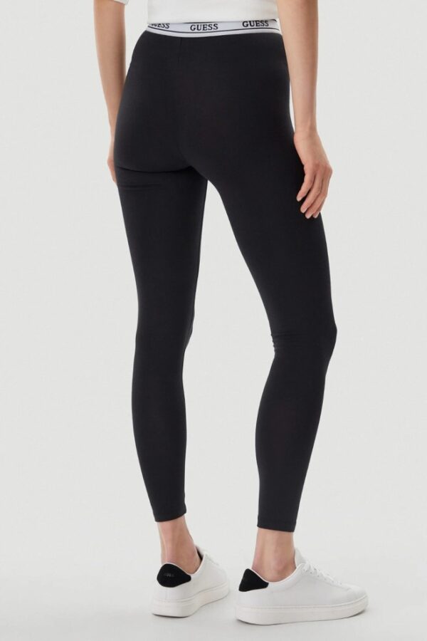 GUESS Czarne legginsy damskie Aline