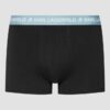 KARL LAGERFELD Zestaw czarnych bokserek 3PACKLogo Trunk Colorband