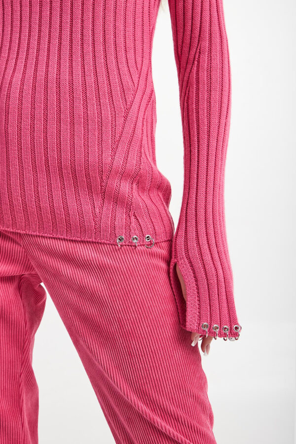 773b282f883074ba3bfd506de37b423bf3866292 Sweter damski z golfem PATRIZIA PEPE