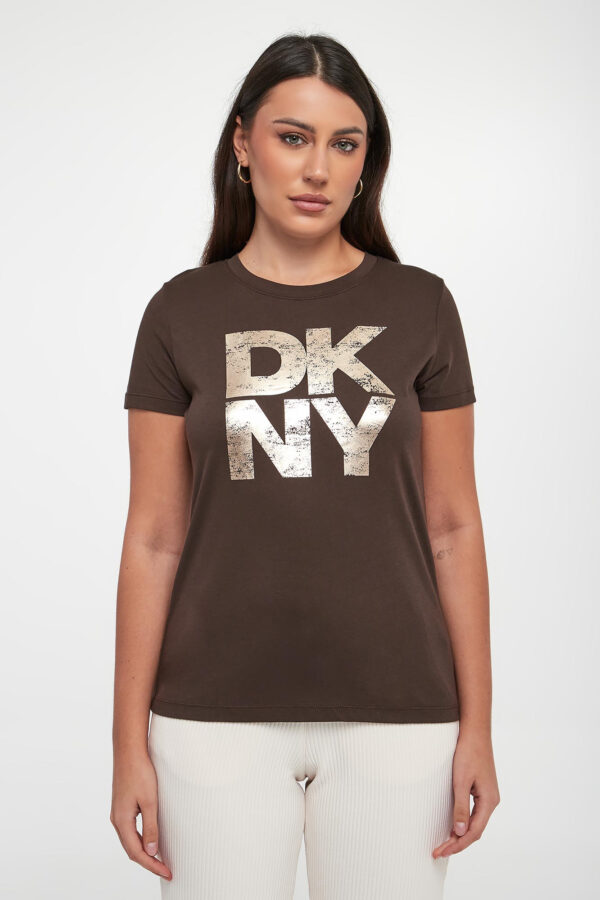 T-shirt damski DKNY