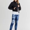 78a3729757c1bee62a8c5b9e3e9bda97dbda2597 DSQUARED2 Czarna kurtka damska icon bomber