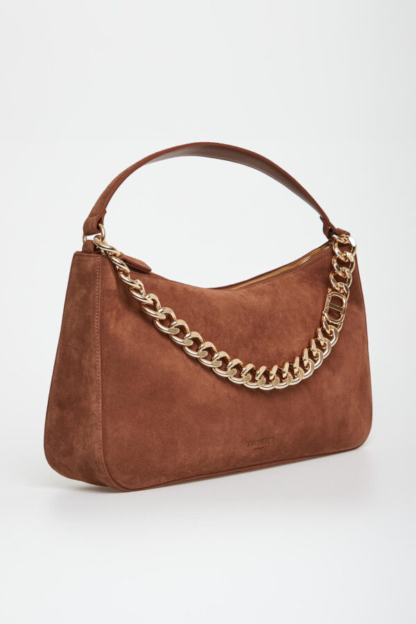 78d26b5cd25ec5f68edf30858e08659e4002c3ca Torebka damska zamszowa TWINSET