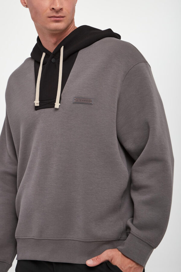 78feee880b4e6a9427cfb658a64fc6ddf3df4196 Bluza męska z kapturem ARMANI EXCHANGE