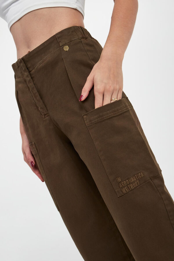 790f5ca3049acf0b5f5349569e914dcb80185620 Spodnie damskie cargo AERONAUTICA MILITARE