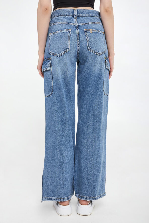 Jeansy damskie cargo LIU JO
