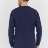 TOMMY JEANS Granatowy męski longsleeve