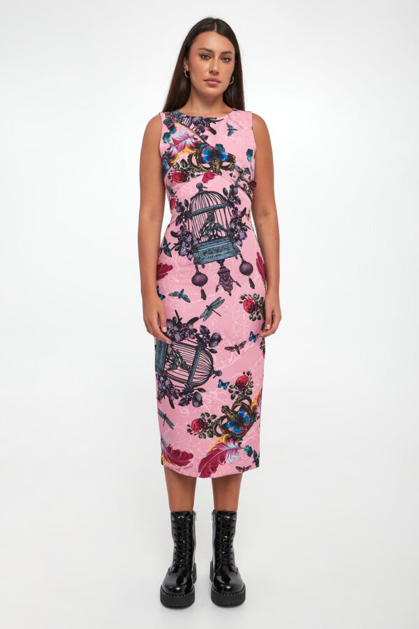 Sukienka midi VERSACE JEANS COUTURE