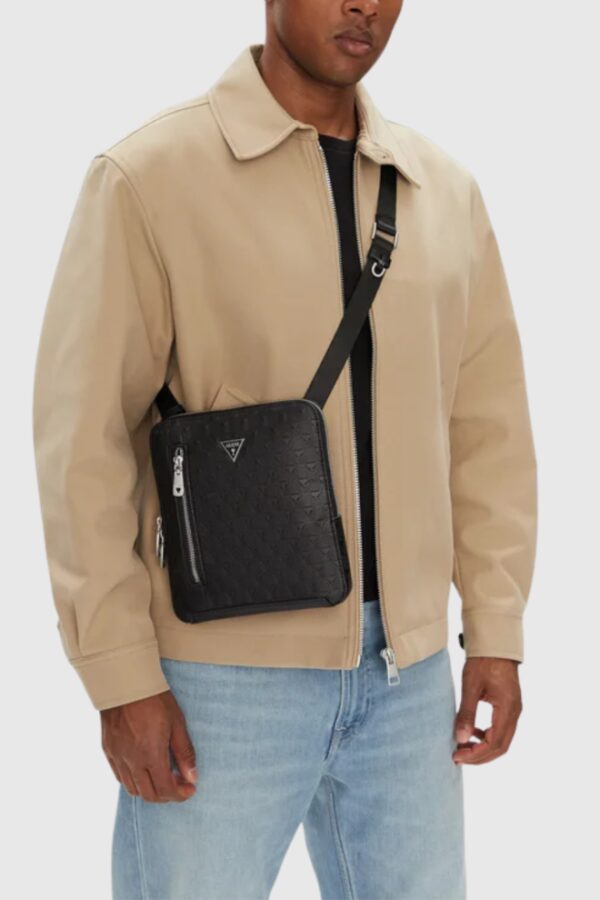 GUESS Czarna saszetka męska Torino