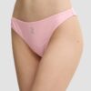 JUICY COUTURE Różowy strój kąpielowy Bandeau Bikini Set