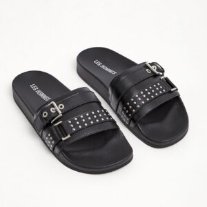 7a8e54622f5b8d075c1772f302504143d18569ab Klapki męskie skórzane LES HOMME