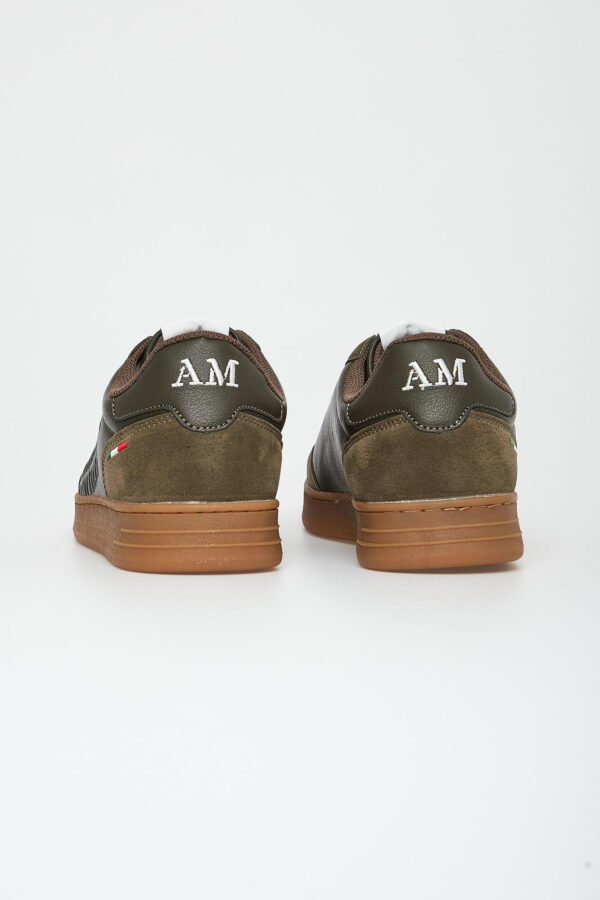 7aa05019904b29bb7bf6331ad5bf023b200cc1cb Sneakersy męskie skórzane AERONAUTICA MILITARE