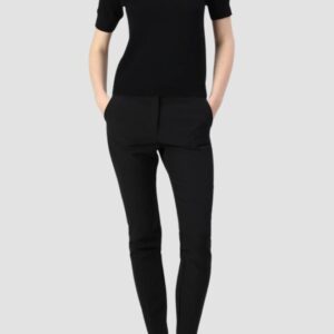 KARL LAGERFELD Czarny sweter damski Hearts Knit Top