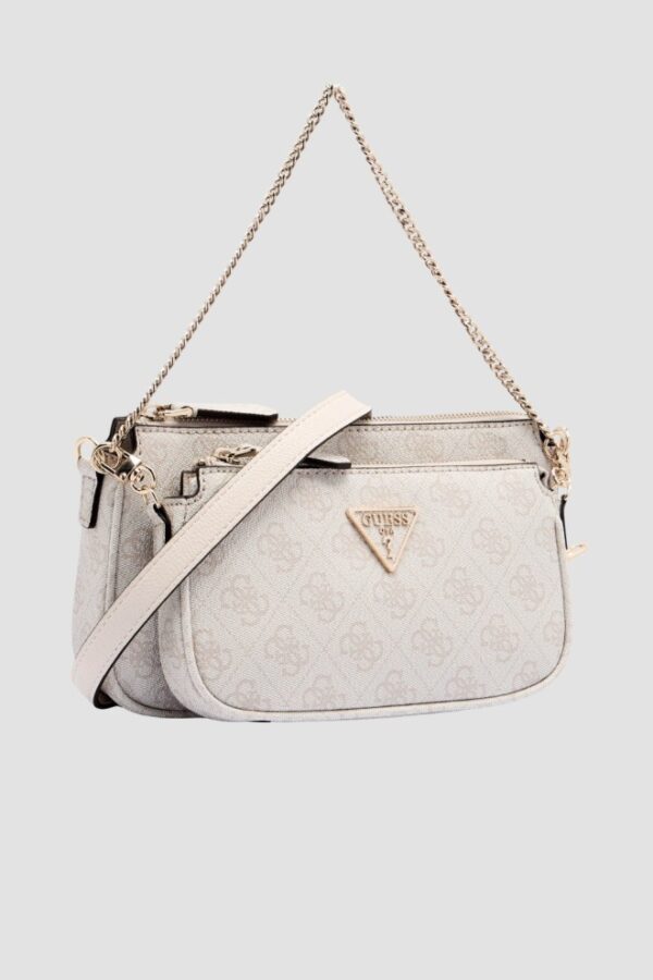 GUESS Biała damska kopertówka 2 w 1 Noelle II