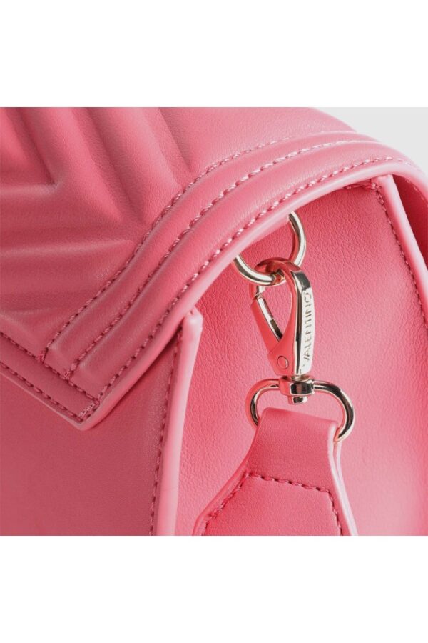 VALENTINO Tłoczona różowa torebka souvenir re satche