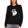 KARL LAGERFELD Czarna damska bluza Ikonik 2.0 Choupette Sweat