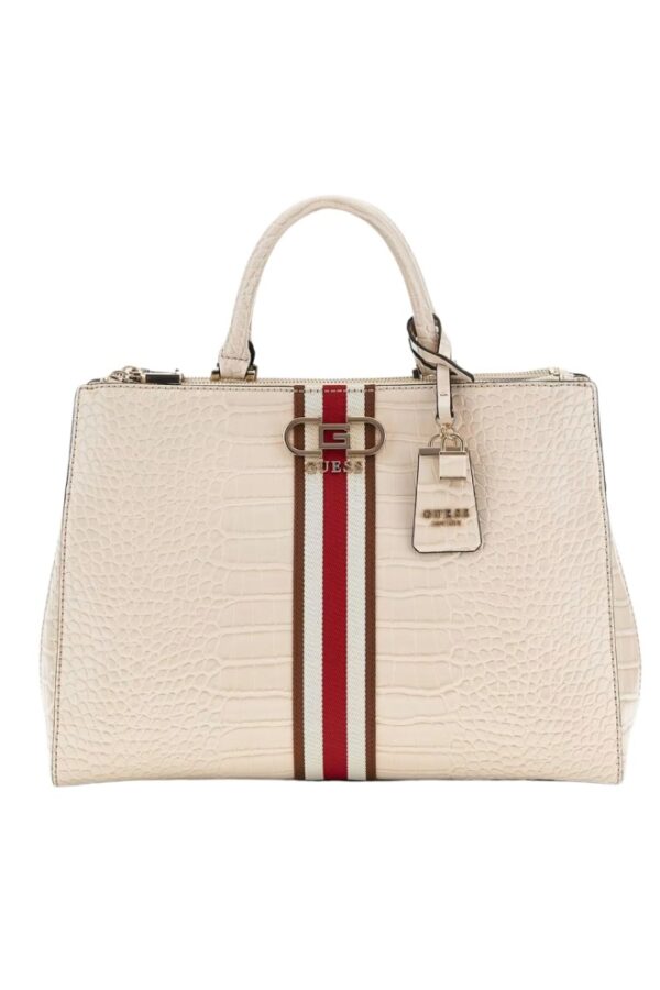 GUESS Beżowa klasyczna torebka Nelka