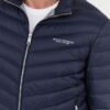 ARMANI EXCHANGE Granatowa puchowa kurtka przejściowa męska