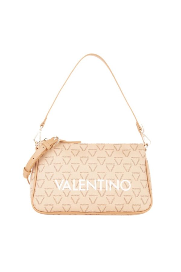 VALENTINO Mała beżowa listonoszka Liuto