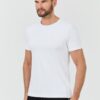 GUESS Biały męski t-shirt New Tech Str T