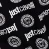 JUST CAVALLI Czarna damska bluza Logo Tigre