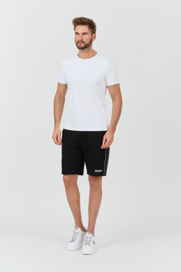 GUESS Biały męski t-shirt New Tech Str T