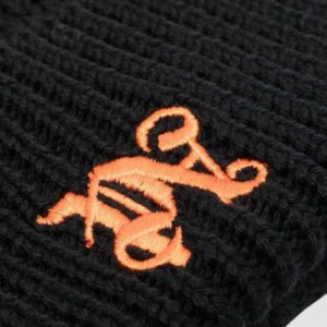 7e7b99071b306f6311efbf9af40307653af2448a PALM ANGELS Czarna czapka Pa Monogram Beanie