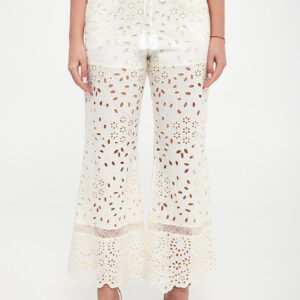 7ed472a86575d93060e49b9f0e62473eeac2ea77 Spodnie damskie koronkowe ERMANNO FIRENZE