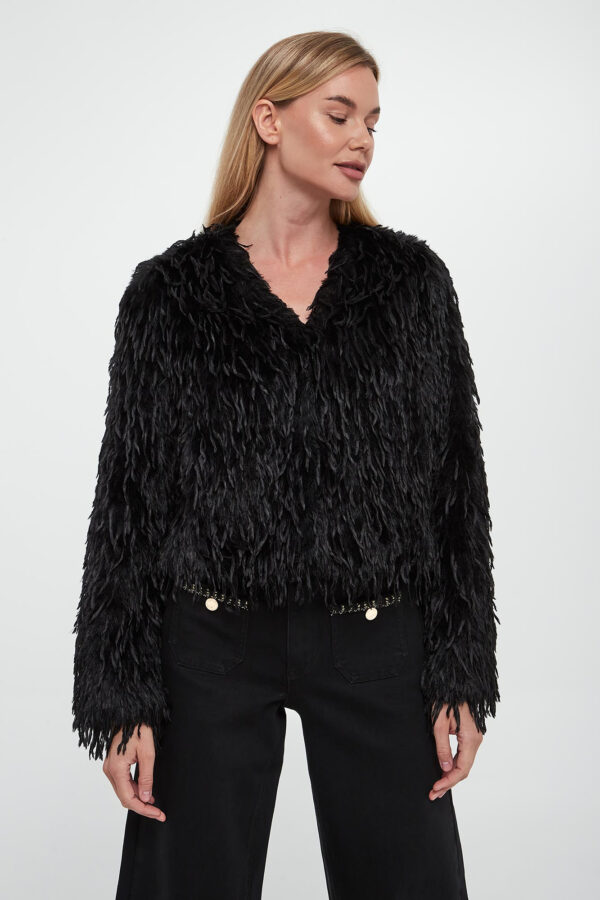 Futerko damskie z piórami JOSEPH RIBKOFF