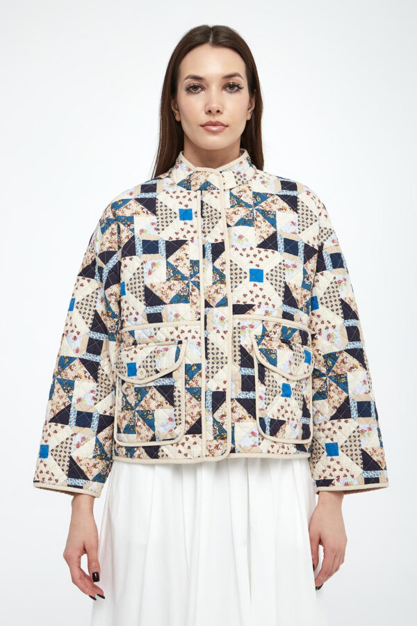 Kurtka damska patchworkowa Arizia WEEKEND MAX MARA