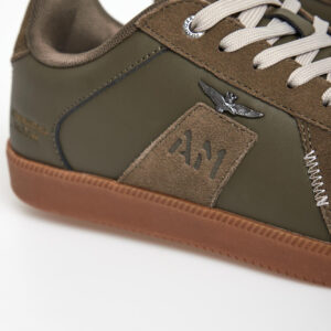 Sneakersy męskie skórzane AERONAUTICA MILITARE