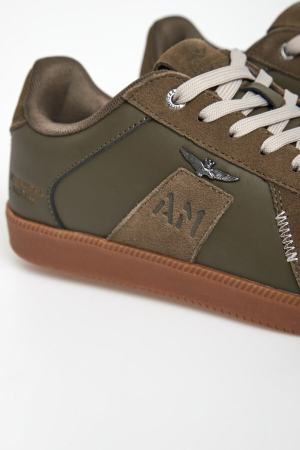 Sneakersy męskie skórzane AERONAUTICA MILITARE