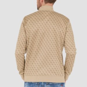 GUESS Beżowa męska bluza Korbin
