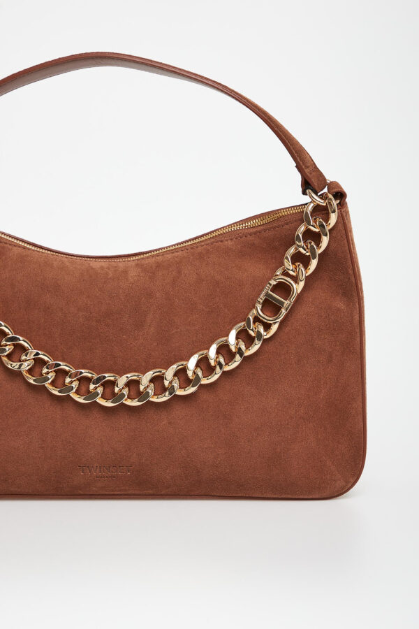 7ff6f30b8ffc150ae9b7a903d5f6017a50b09100 Torebka damska zamszowa TWINSET